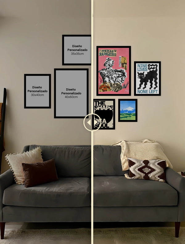 Sala de estar - Wall Gallery