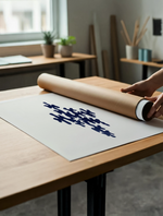 Woodblock blue by Taguchi Tomoki vista 4