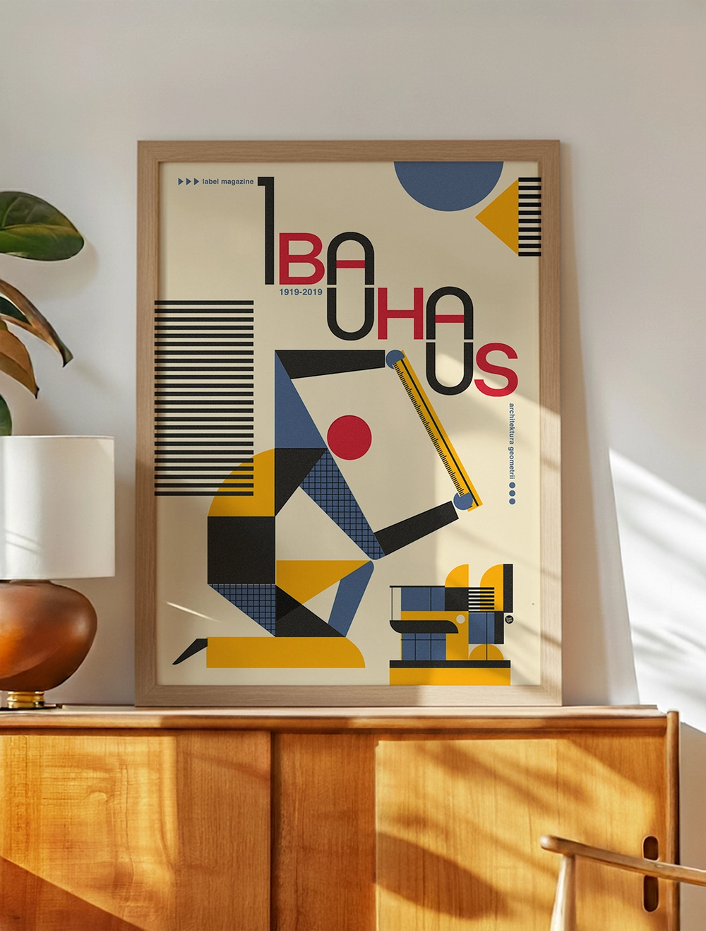 Bauhaus geometric architecture