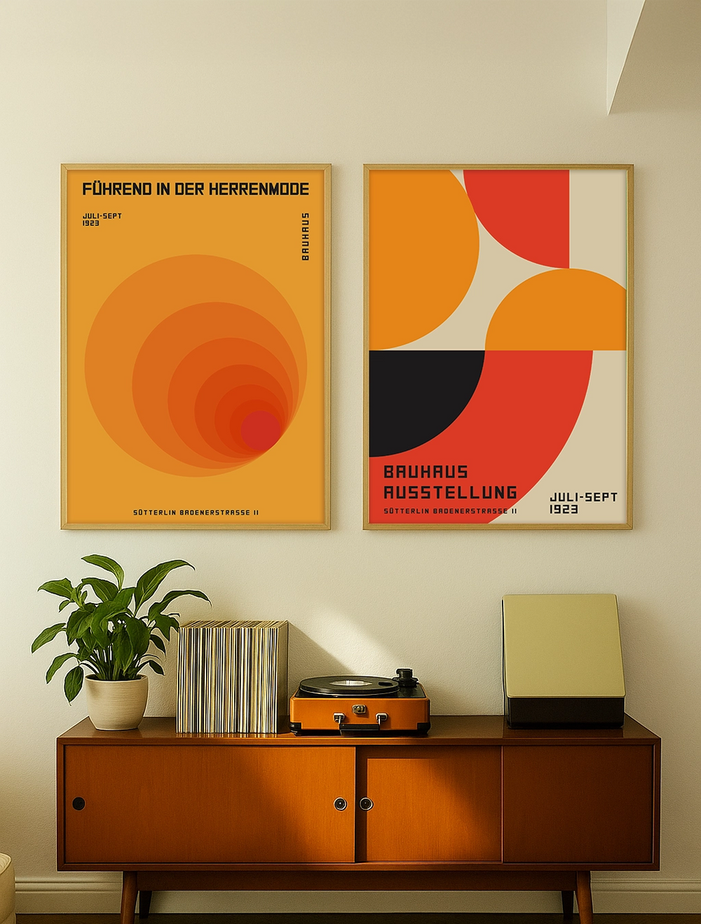 Set x2 Warm Bauhaus